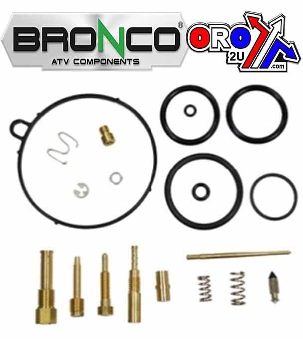 CARBURETOR REBUILD KIT HONDA TRX90 99-05, BRONCO AU-07444