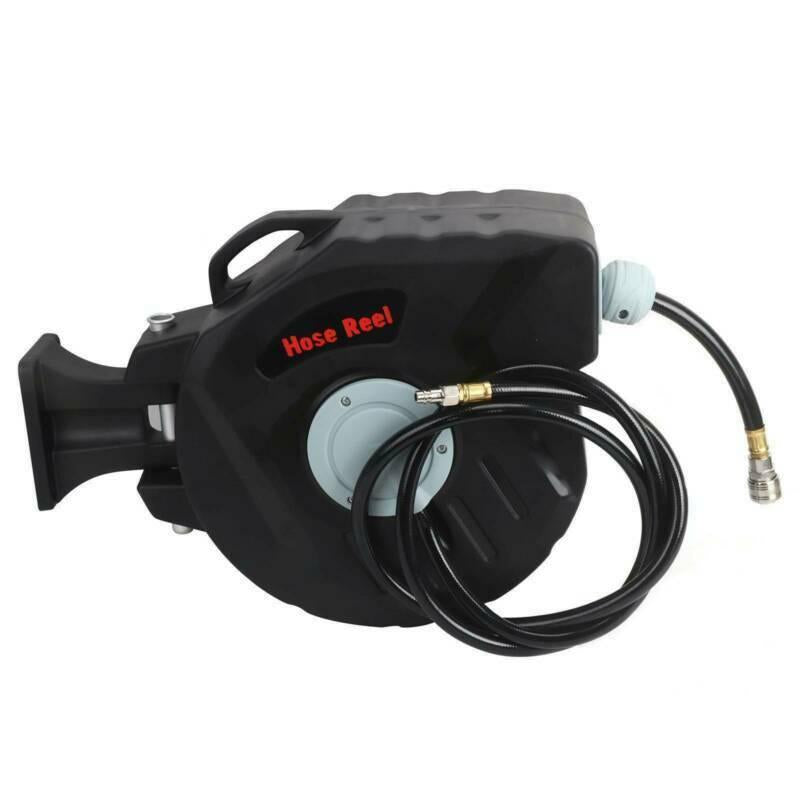AIR LINE 20 METER HOSE REEL, Retractable Air Compressor Line, RE 84990300