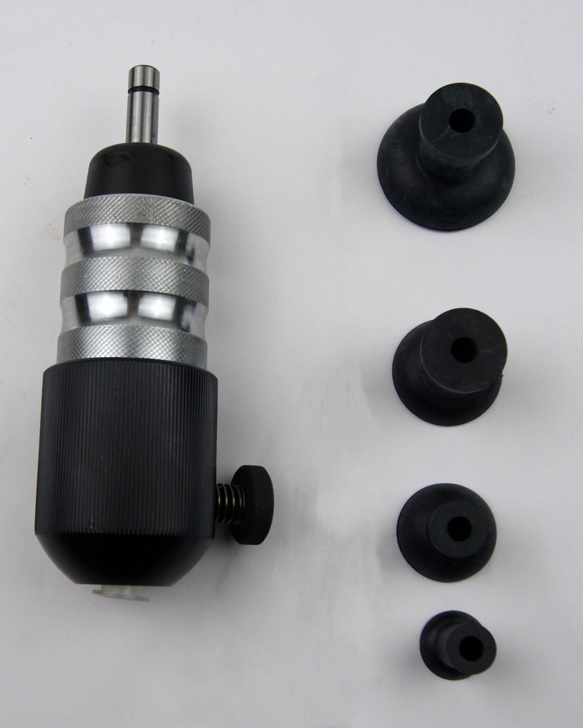 PNEUMATIC VALVE SEATING TOOL. 20, 30, 35 & 40mm RUBBERS