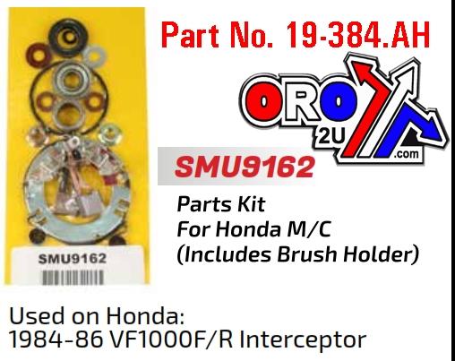 STARTER MOTOR REPAIR KIT, HONDA VF1000F 84-86 SMU9162