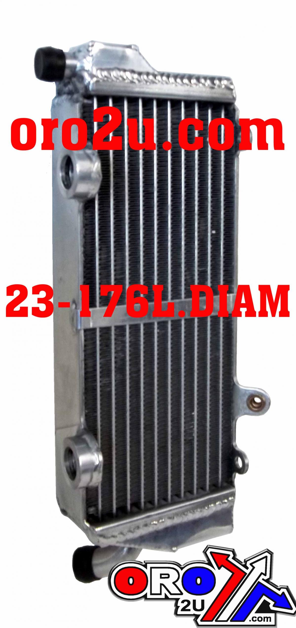 RADIATOR KTM 250-450 LEFT, 77035007300, SXF 4T, 008098 IROD HUSQVARNA FE FC