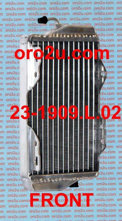 RADIATOR HONDA CR125 02-03 LEFT, 008133 IROD 19015-KZ4-J44