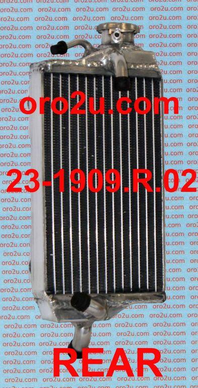 RADIATOR HONDA CR125 02-03 RIGHT, 008134 IROD 19010-KZ4-J44