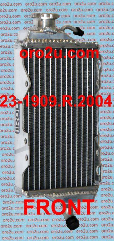 RADIATOR HONDA CR125 04 RIGHT, 008167 IROD 19010-KSR-J02