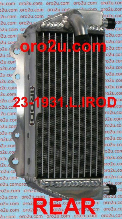 RADIATOR KAWASAKI KX125 99-08, KX250 03-04 LEFT, 008147 IROD