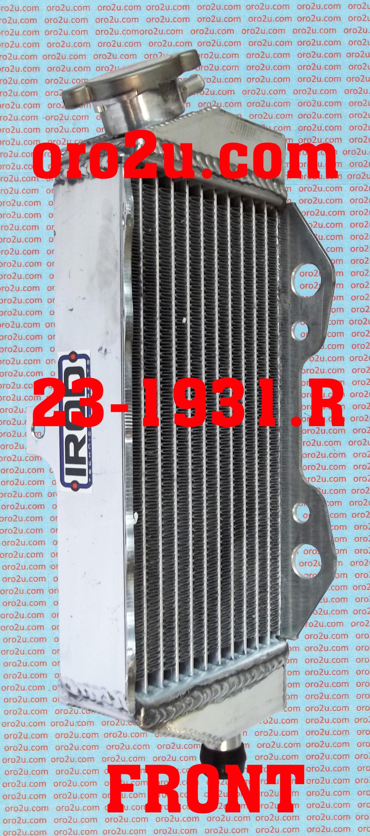 RADIATOR KAWASAKI KX125 99-08, KX250 03-04 RIGHT, 008148 IROD