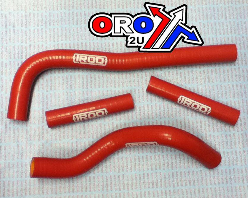 HOSE KIT 07-10 CRF150 HONDA SILICONE RADIATOR RED