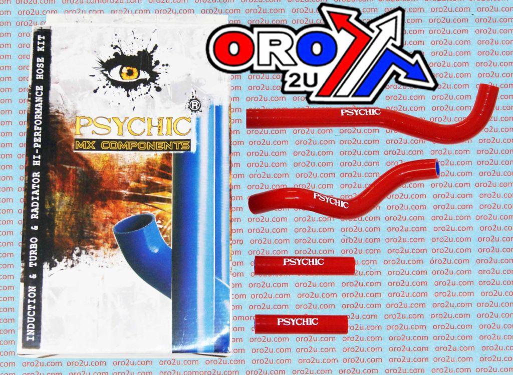 HOSE KIT/4 07-12 CRF150 RED SILICONE RADIATOR HOSE KITS