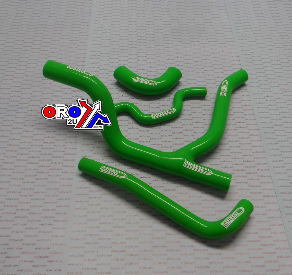 HOSE KIT/4 KAWASAKI KX-F250 07-08, SILICONE RADIATOR COOLING