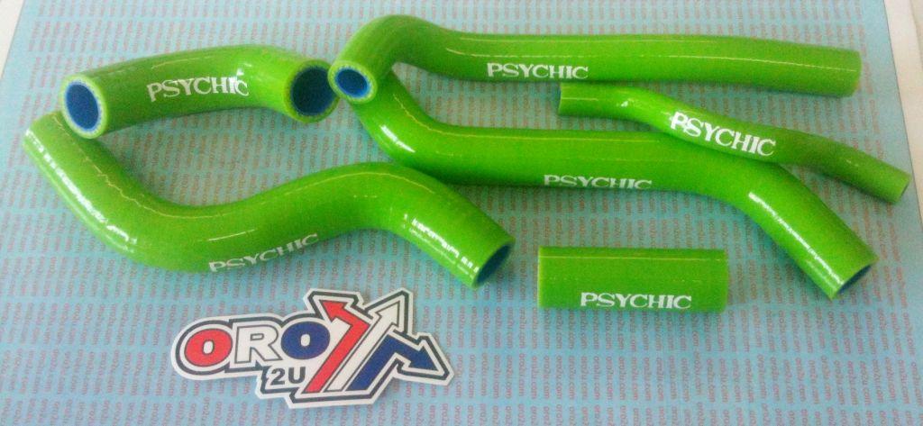 HOSE KIT/6 06-08 KXF250 GREEN PSYCHIC MX-10029GN SILICONE