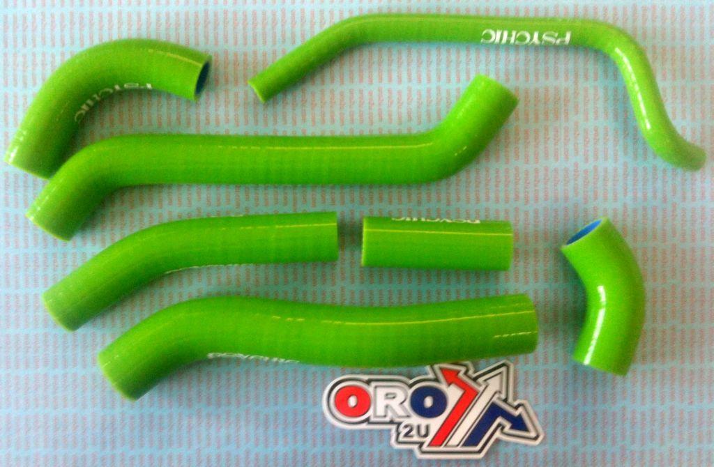 HOSE KIT/7 06-08 KXF450 GREEN RADIATOR HOSE KAWASAKI