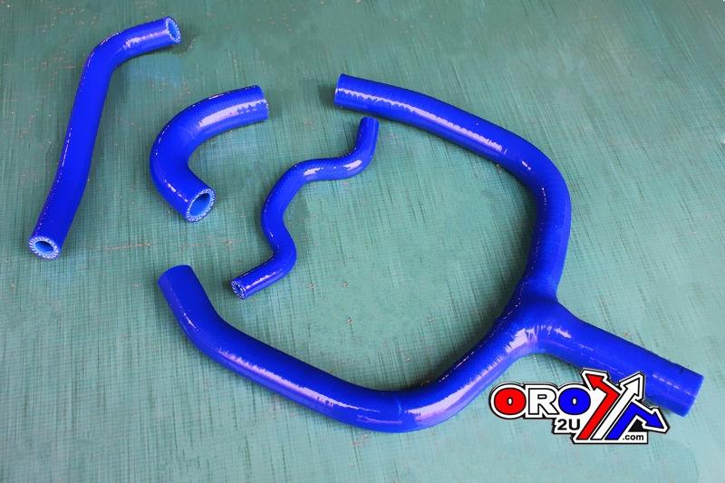 HOSE 09-14 KXF250 BLUE Y KIT/4 SILICONE RADIATOR COOLING