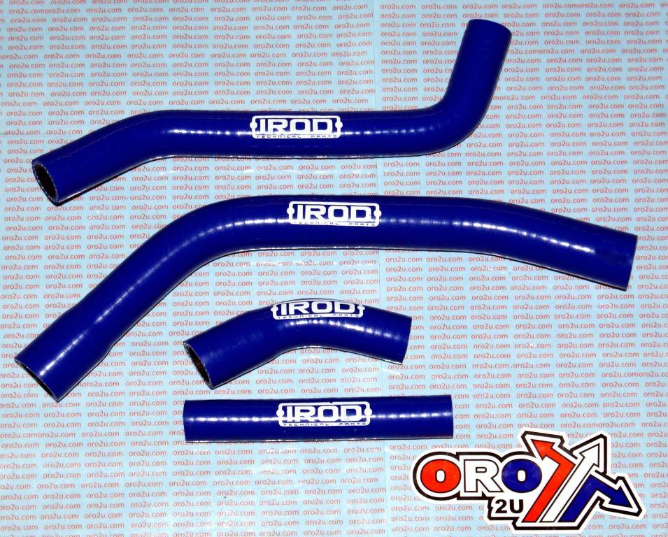 HOSE KIT/2 YAMAHA YZF250 10-13 BLUE, SILICONE RADIATOR IROD 010054