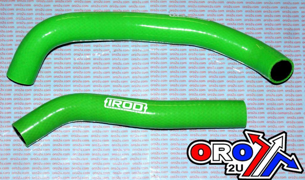 HOSE KIT KAWASAKI KFX400 03-07, SILICONE RADIATOR GREEN, IROD 010505