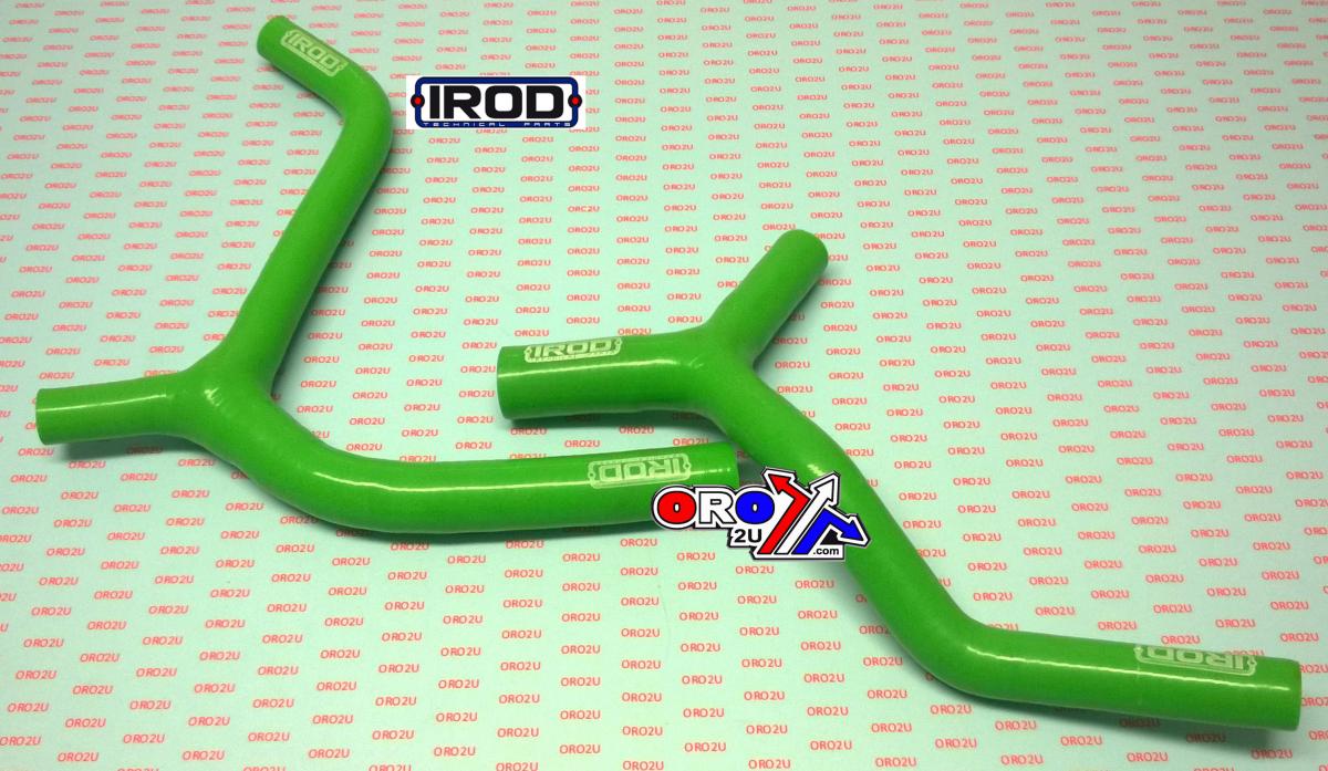 HOSE KIT KAWASAKI KX-F 450, 16-17 SILICONE RADIATOR RED, IROD 010100