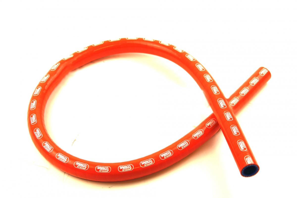 SILICONE HOSE 16MM 1 METER, ORANGE, UNIVERSAL AIR, WATER, INTAKE