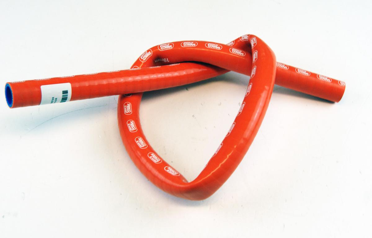 SILICONE HOSE 19MM 1 METER, ORANGE, UNIVERSAL AIR, WATER, INTAKE