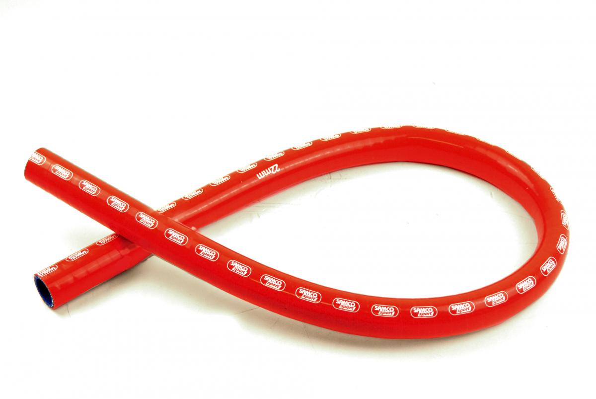 SILICONE HOSE 22MM 1 METER, RED, UNIVERSAL AIR, WATER, INTAKE