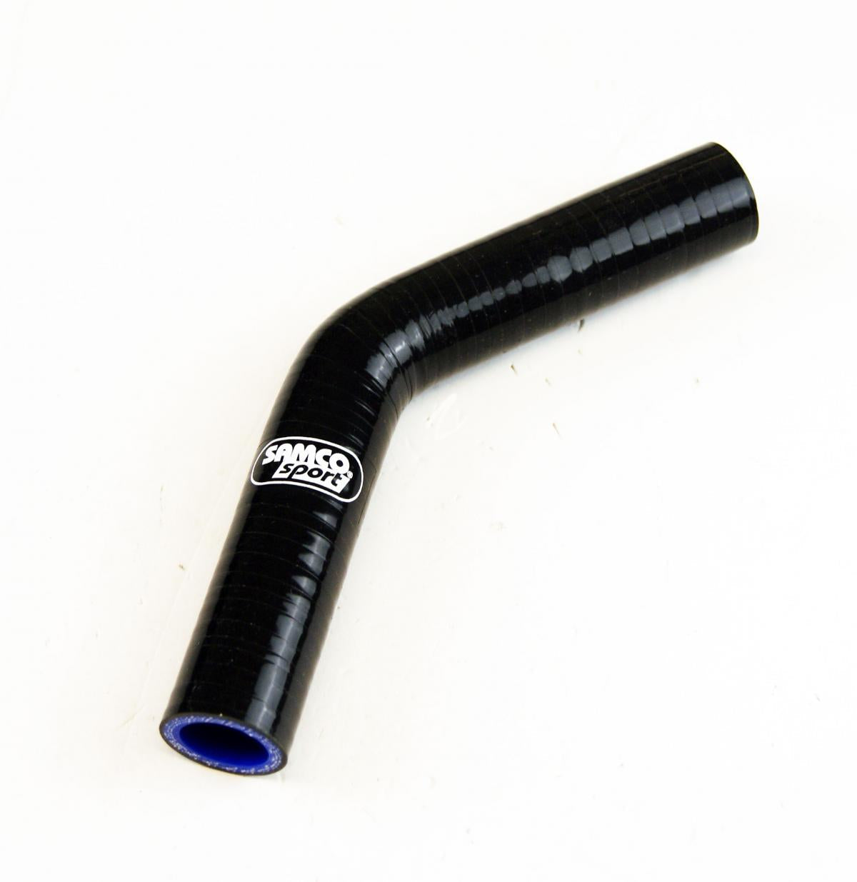 SILICONE HOSE 19MM 45 BEND, BLACK, UNIVERSAL AIR, WATER, INTAKE