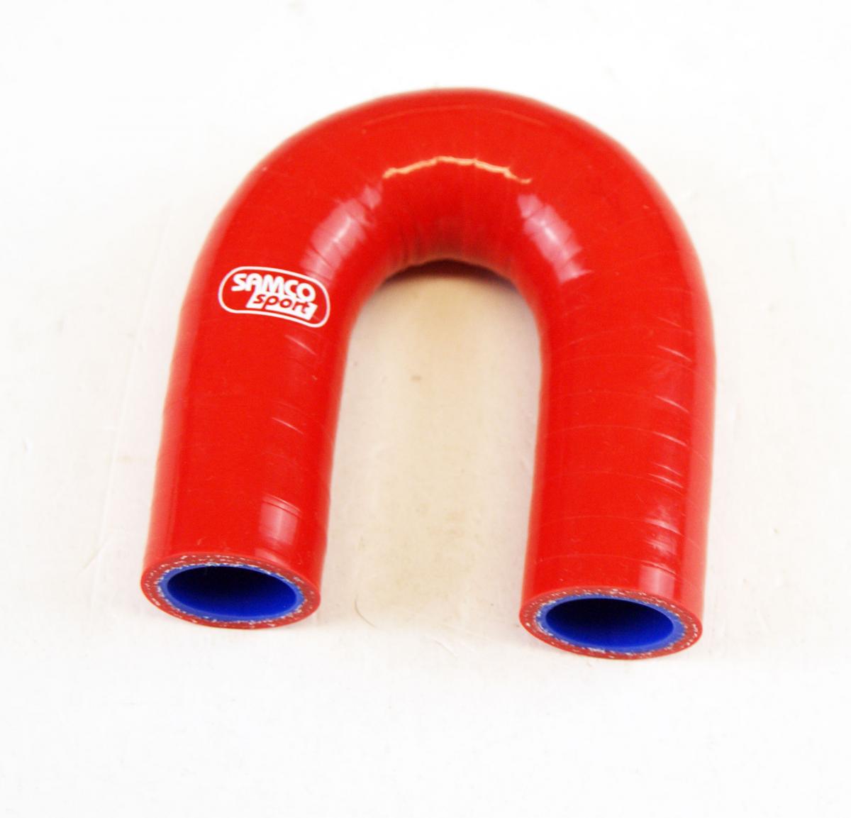 SILICONE HOSE 19MM 180 BEND, RED, UNIVERSAL AIR, WATER, INTAKE
