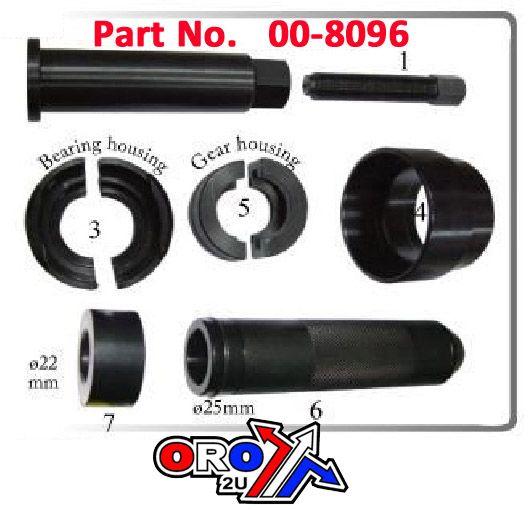 CRANK GEAR & BEARING REMOVAL SET
