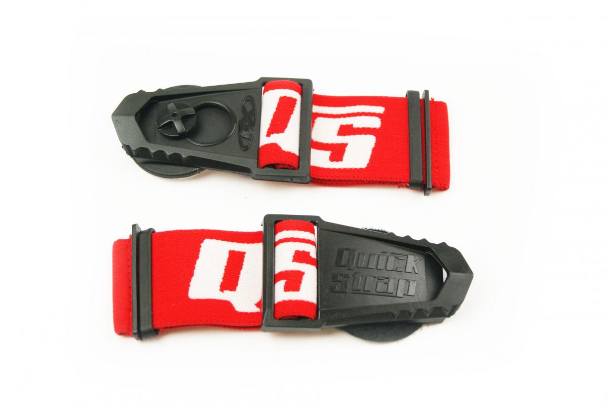 GOGGLE QUICK STRAP RED