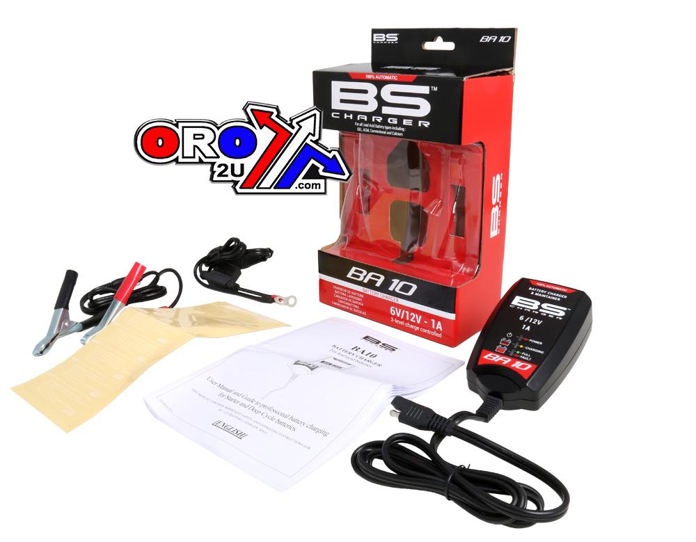 BATTERY CHARGER 6V 12V 1000mA, BA 10 CHARGER,700516, 12V & 6V, *** EU SOCKET ***