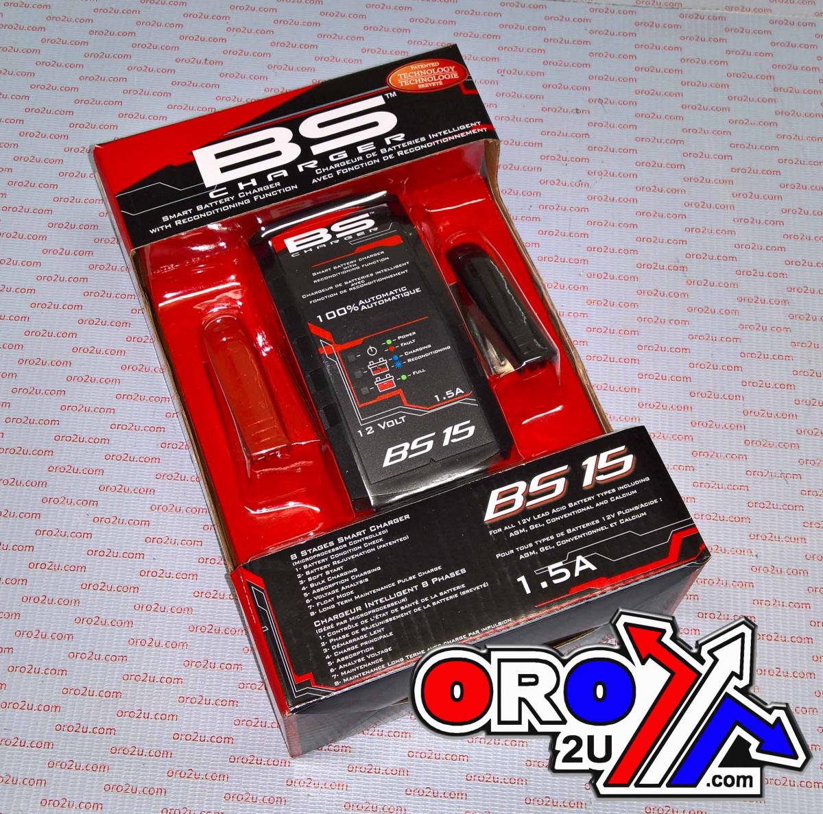 BATTERY CHARGER SMART 12V 1.5A, BS 15 CHARGER, 700510, 12V *** EU SOCKET ***