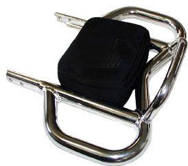 RR BUMPER WITH TOOL BAG YAMAHA YFM350R Raptor, ALUMINIUM ATV, QUAD