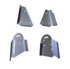 A-ARM SKID PLATES, YAMAHA GRIZZLY YFM660 02-08