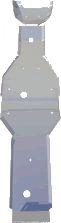 FULL SKID PLATE, SUZUKI 450 KING QUAD 07-13, 700/750 KING QUAD 05-13
