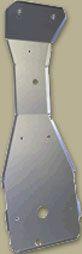 FULL SKID PLATE, YAMAHA YFM400 KODIAK 00-02