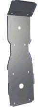 FULL SKID PLATE, YAMAHA GRIZZLY YFM600 98-01