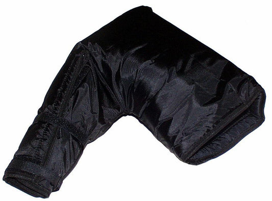 BLACK HANDWARMERS UNIVERSAL, WITH INNER FLEECE LINING.