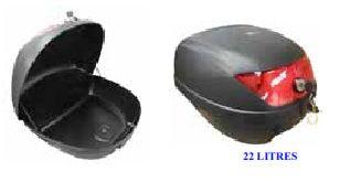 22L TOP BOX WITH REFLECTOR