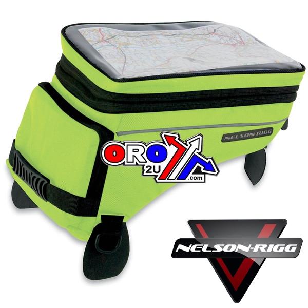 TANK BAG ADVENTURE TOURING, NELSON-RIGG Holds 14.6 liters/21.09 liters expanded