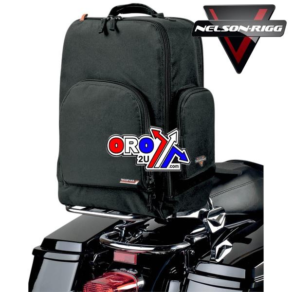 RiggPack DAYRIDER, NELSON-RIGG CTB-455, Holds 25 liters/36.5 liters expanded
