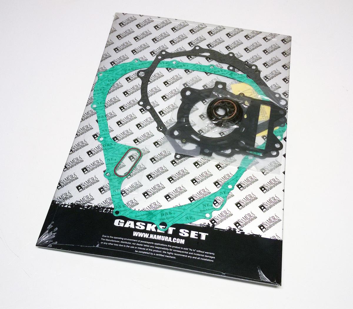 GASKET FULL SET SUZUKI LTA450 08-14, NAMURA NA-30016F, 28-0026.NT