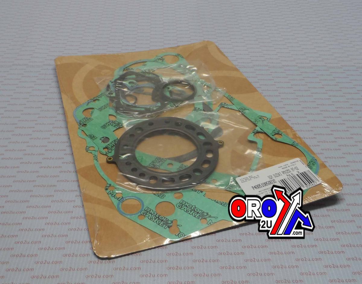 GASKET FULL SET SUZUKI RMX250 97-98, ATHENA P400510850032 14pcs.