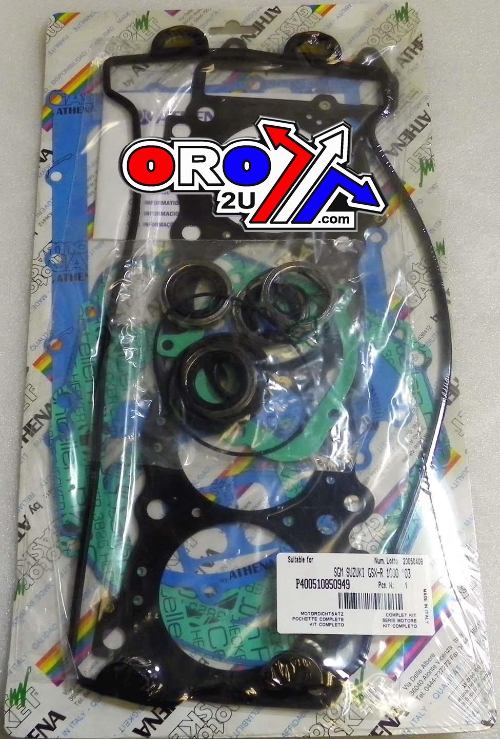 GASKET FULL KIT SUZUKI GSX-R1000 03-06, ATHENA P400510850949