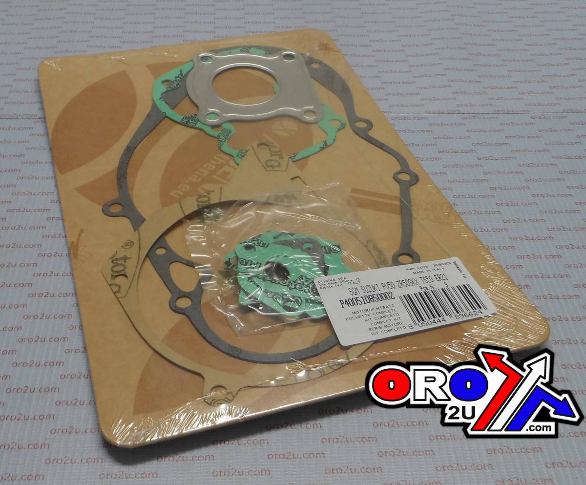 GASKET FULL SET SUZUKI TS/GT/RM50 77-91, ATHENA P400510850002 9pcs