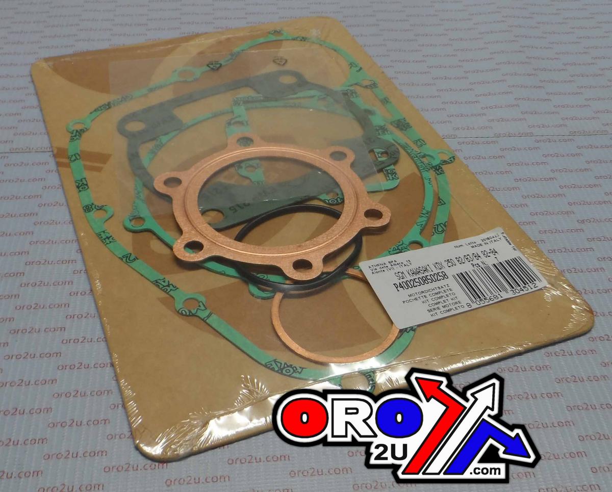 GASKET FULL SET KAWASAKI KX250 1982, ATHENA P400250850258