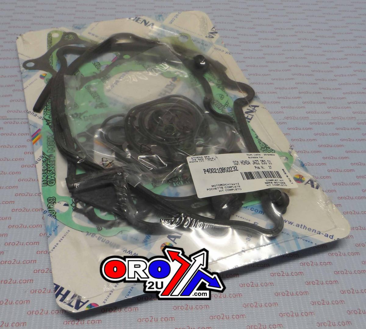 GASKET FULL SET HONDA FES250 4T 00-01, PEUGEOT SV250 01-02, ATHENA P400210850232