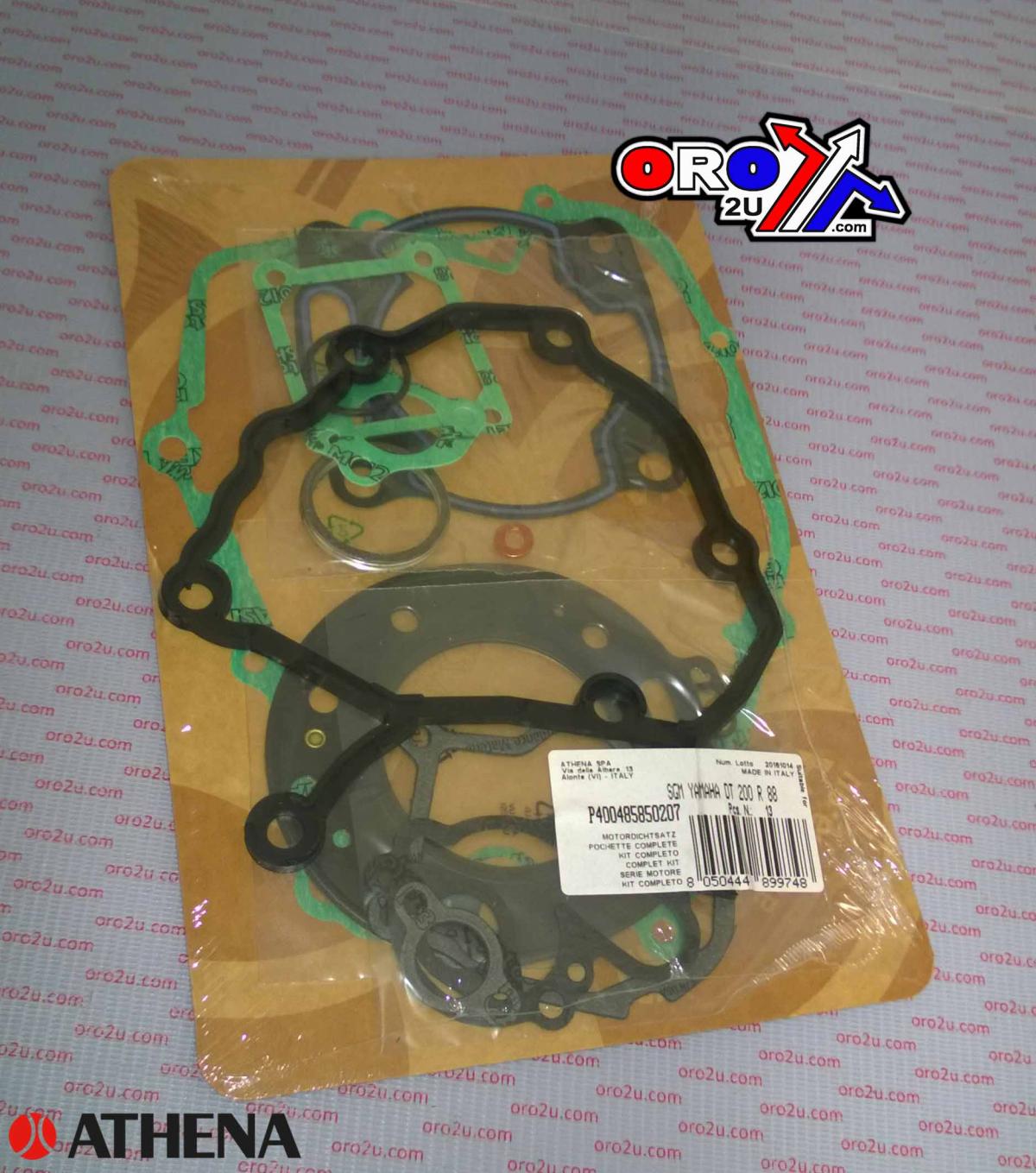 GASKET FULL SET YAMAHA DT200 88-92, ATHENA P400485850207