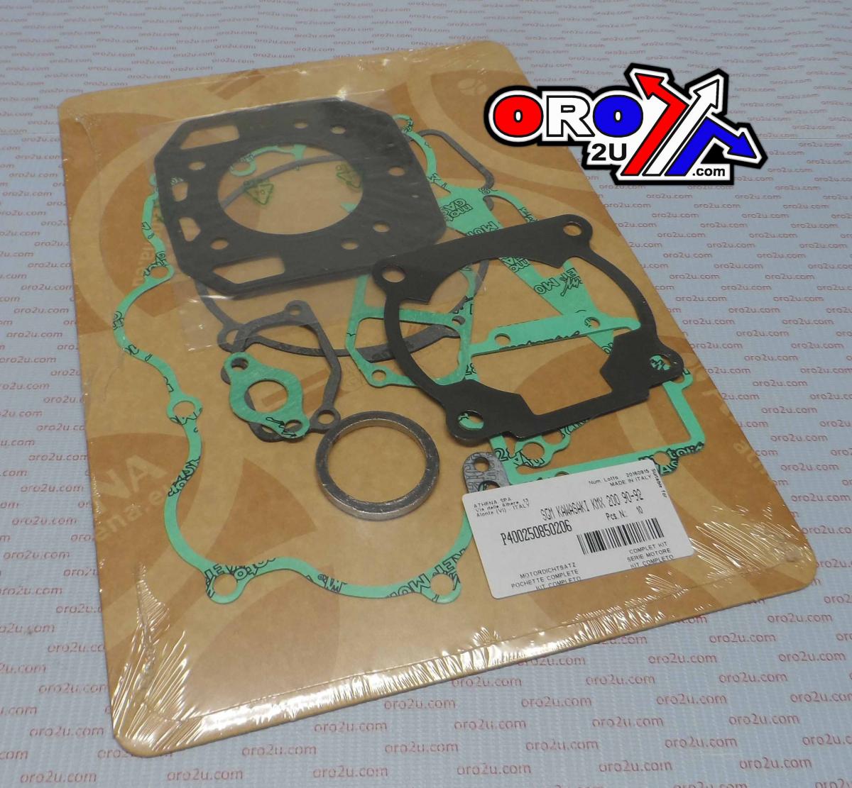 GASKET FULL SET KAWASAKI KMX200 90-92, ATHENA P400250850206