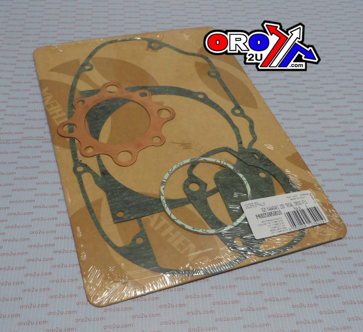 GASKET FULL SET KAWASAKI KT250 TRAIL, ATHENA P400250850010