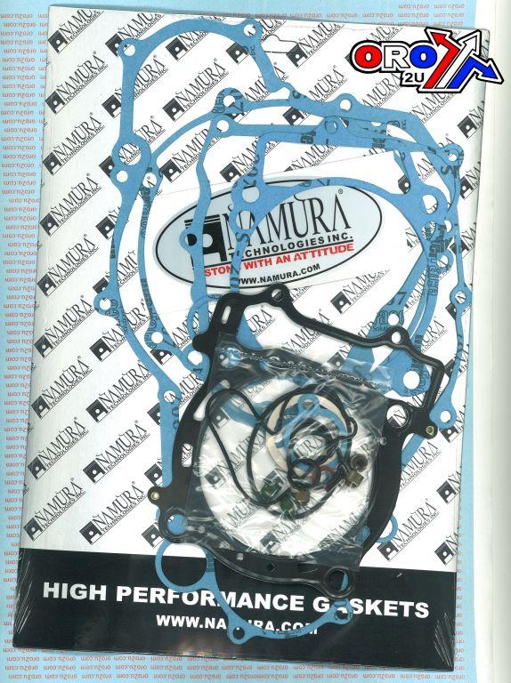 GASKET FULL SET YAMAHA YFZ450 04-08, NAMURA NA-40009F