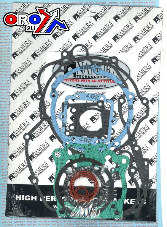 GASKET FULL SET KAWASAKI KX125 98-02, NAMURA NX-20000F