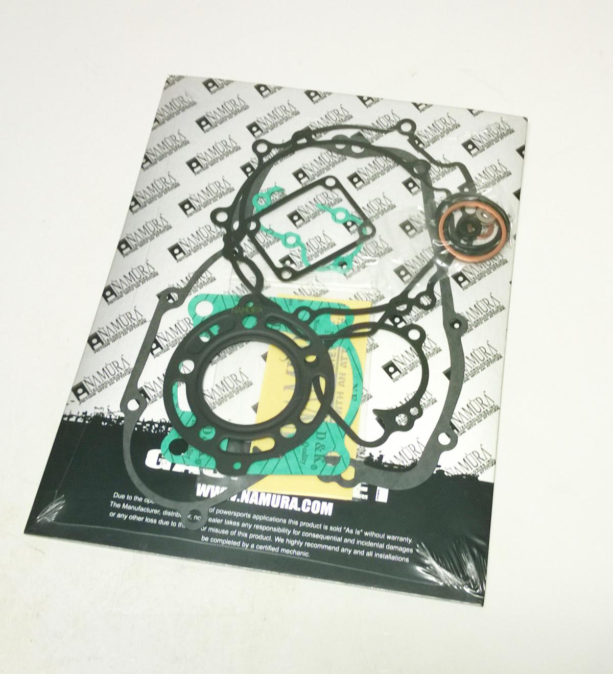 GASKETS COMPLETE KAWASAKI KX85 14-16, NAMURA NX-20013F, No seals.