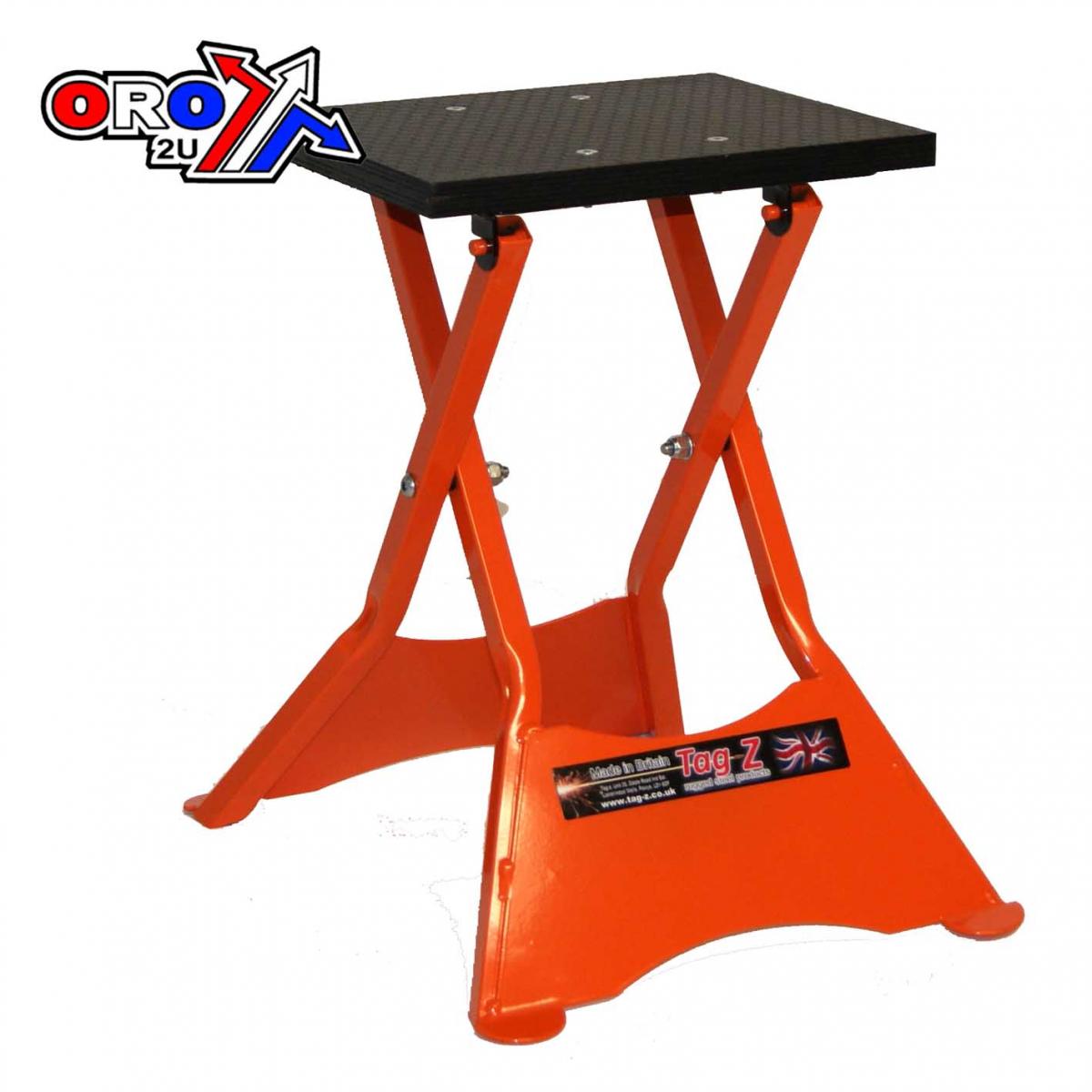 PRO FOLDING X-STAND ORANGE, SPACE SAVER MX STAND